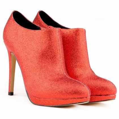 High-grade Nightclub High-heeled Flash Boots
