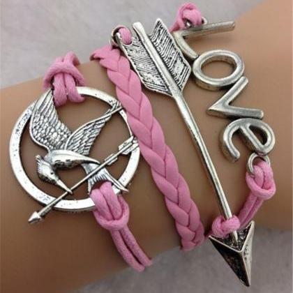 Love Arrow Birds Fashion Bracelet