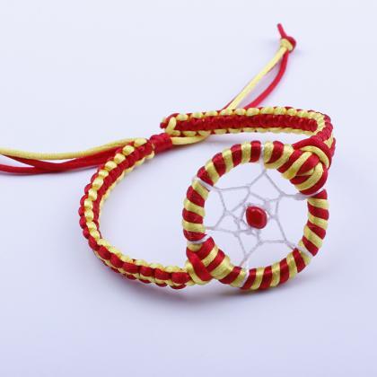 Dreamcatcher Diy Handmade Woven Bracelet