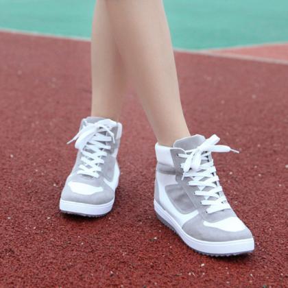 Leisure Sports Outdoor Color Matching High-top..