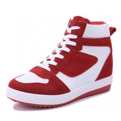 Leisure Sports Outdoor Color Matching High-top..