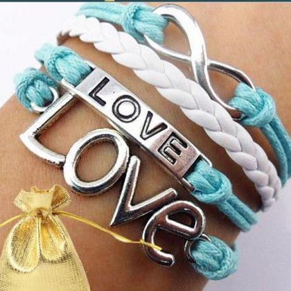 Fashion Love Diy Handmade Colorful Bracelet