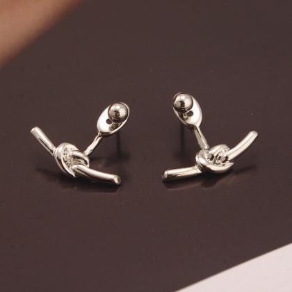 Personality Knot Lady's Earrings