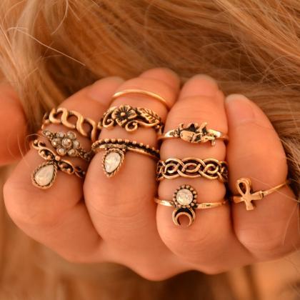 Women's Stackable Fashion Crystal..