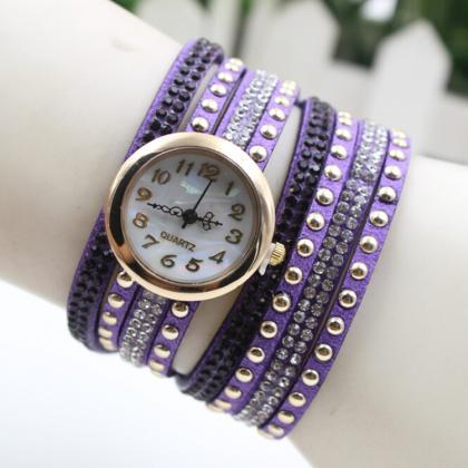 Fashion Crystal Multilayer Women's..