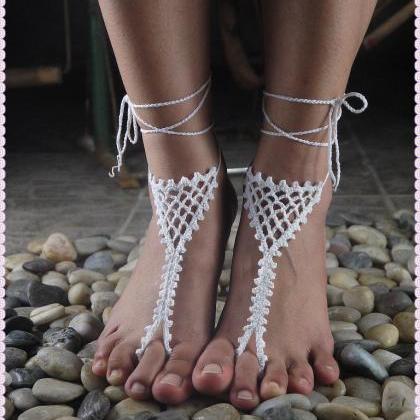 Hand Crocheted Anklet