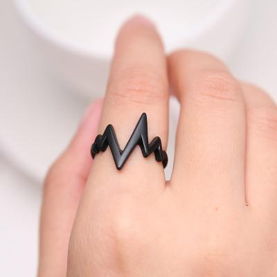New fashion ladies ring ring alloy electroplating