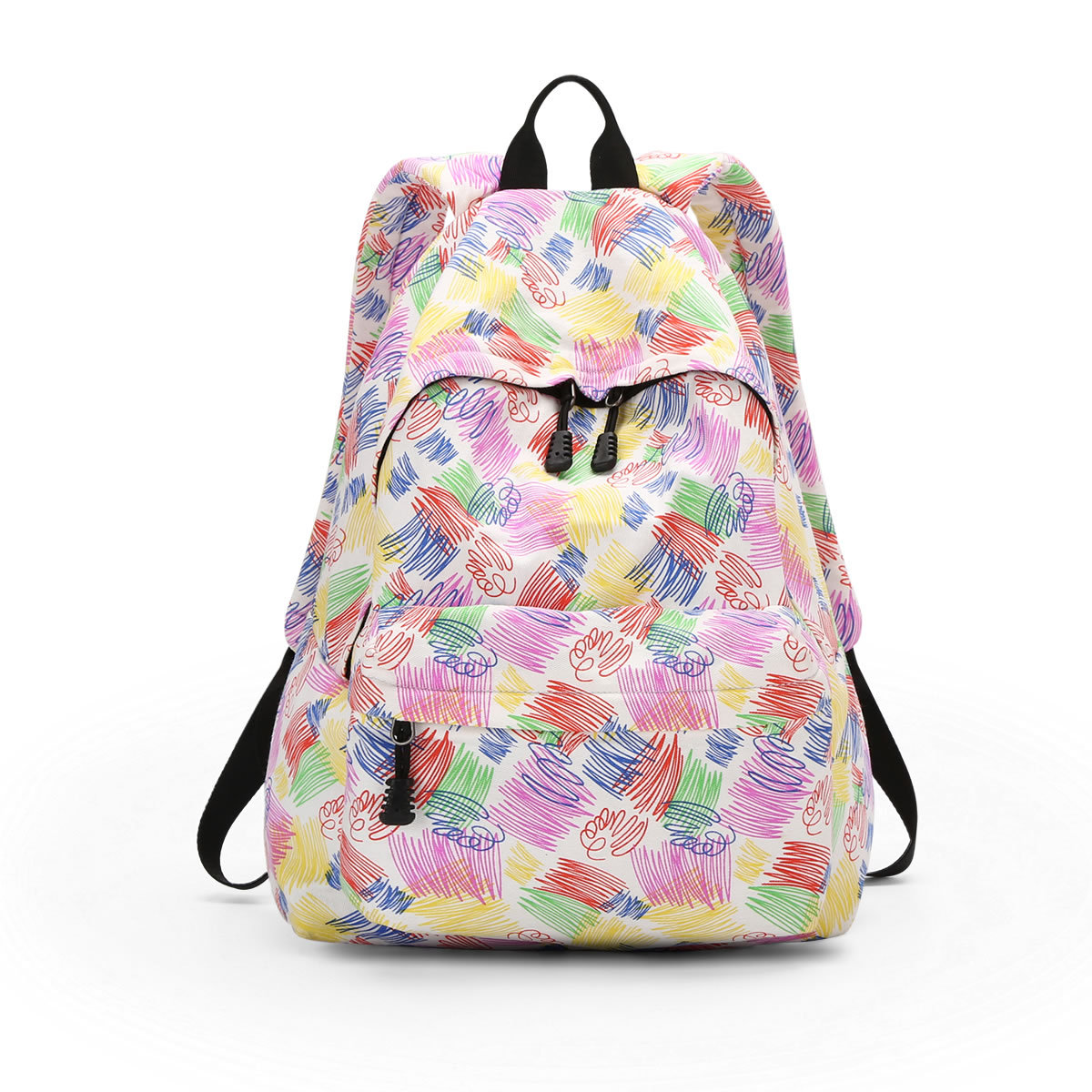 Korea Style Colorful Printing Backpack