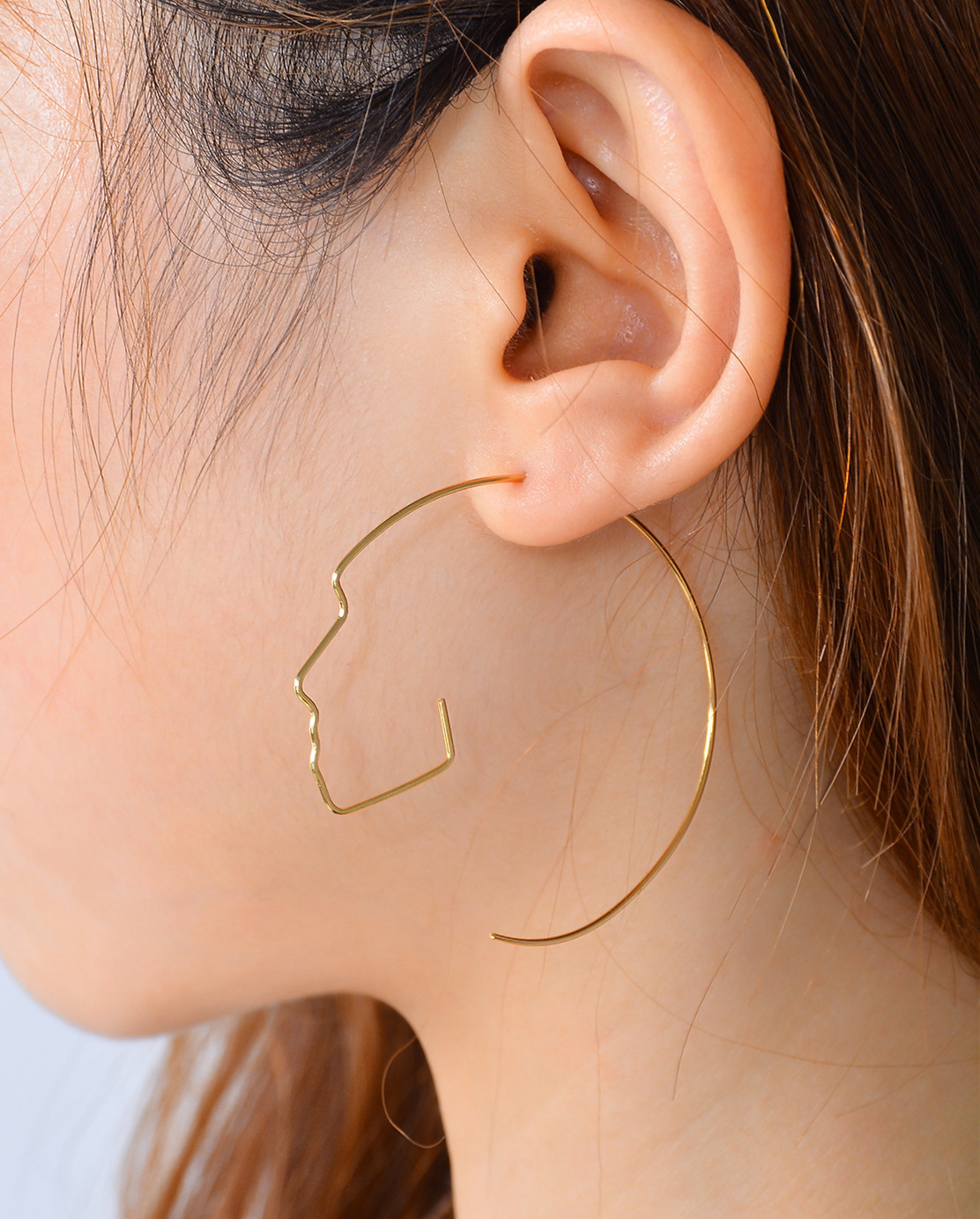 Personalized Metal Piercing Earrings
