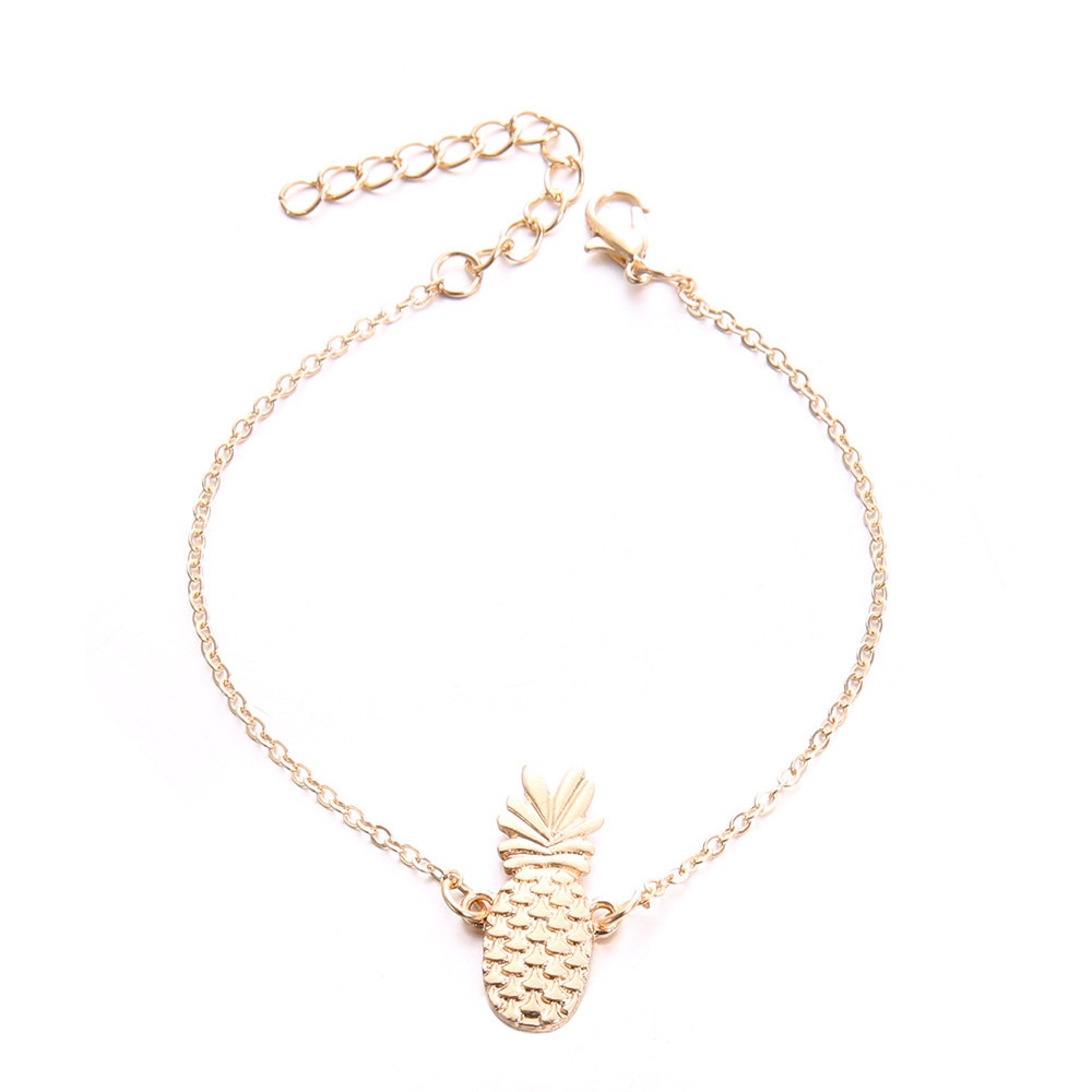 Chain Pineapple Anklet Jewelry Beach Section Anklets