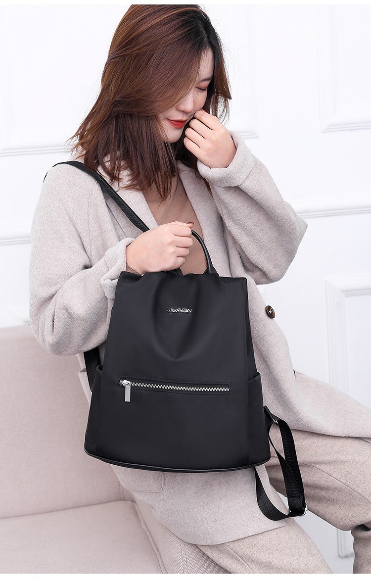 Women Fashionable Anti Theft Oxford Casual Backpack