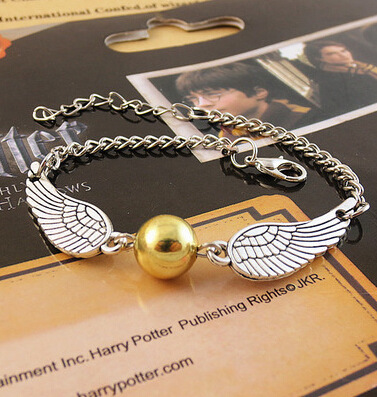 Harry Potter Bracelet Snitch Gold Bracelet