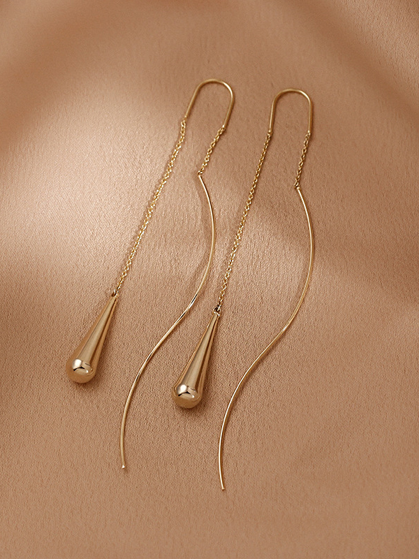 Original Simple Casual Tasseled Geometric Earrings