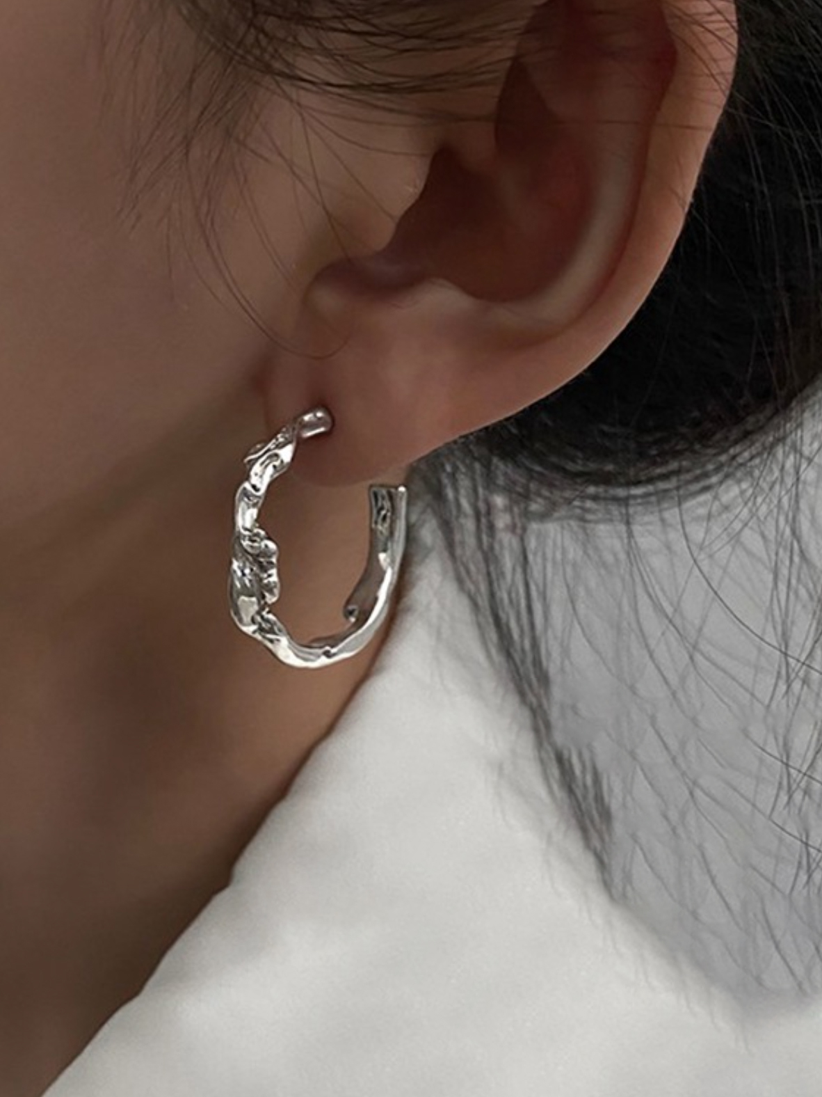 Simple Irregular Geometric Earrings
