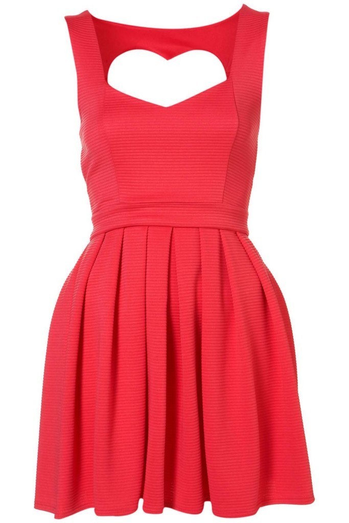 strapless open back dress Pink Mini Dress with Open Heart Back | Dress