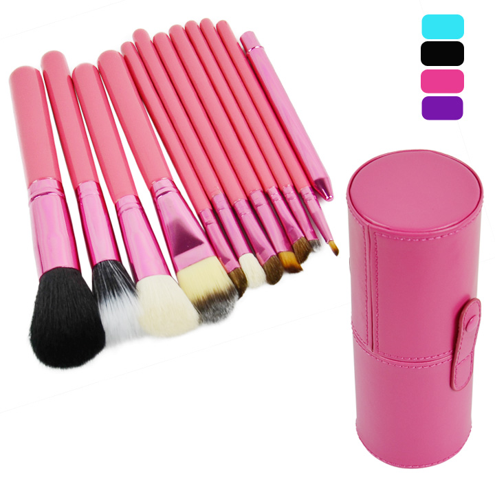 Professional 12pcs Cosmetic Makeup Brush Set on Luulla