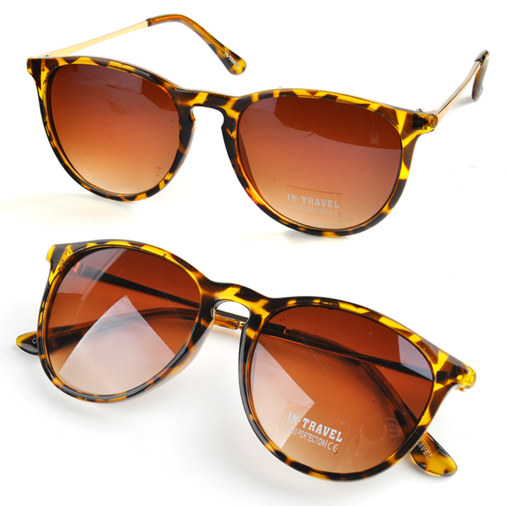 Unisex Sun Glasses Retro Crcle Sunglasses