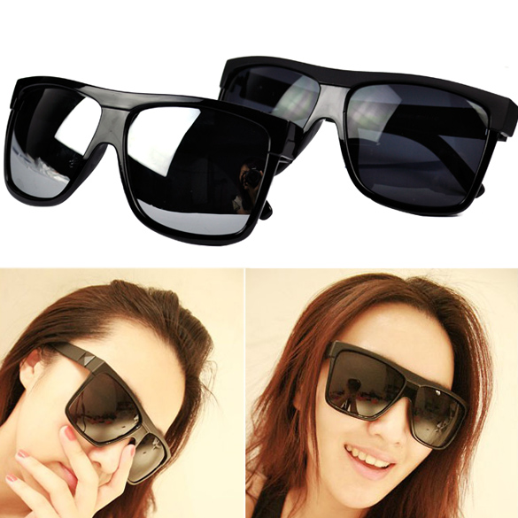Unisex Large Frame Square Sunglasses