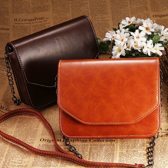 New Fashion Retro Style Women's Synthetic Leather Shoulder Bag Cross Bag Messenger Bags