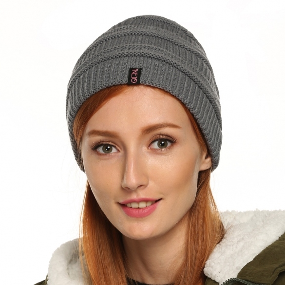 Finejo Autumn/ Winter Warm Casual Unisex Knit Ski Hats Hip-Hop Beanie Cap Hat