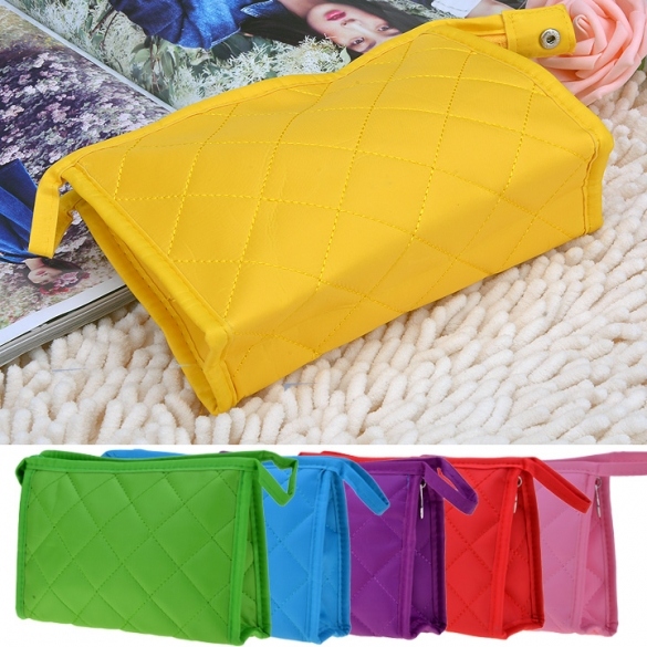 Multifunction Travel Cosmetic Bag Makeup Pouch Toiletry Zipper Wash Organizer