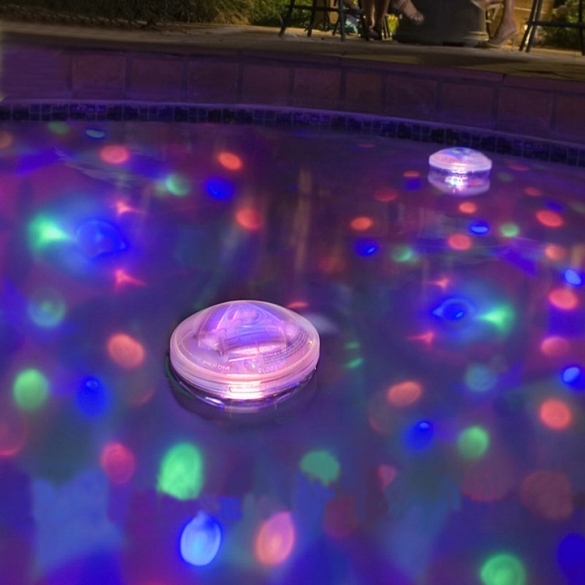 5 Light Mode Underwater Led Disco Glow Light Show Pond Pool Tub on Luulla