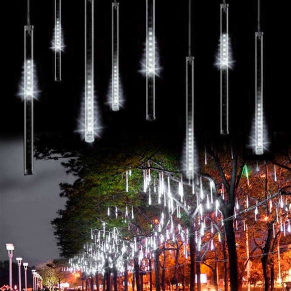 50cm Meteor Shower Rain Tubes Led Light For Festival Wedding Garden Decoration