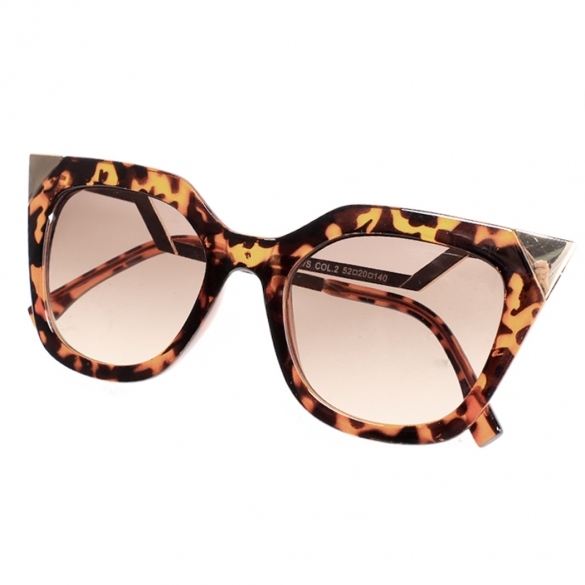 Fashion Women's Vintage Style Retro Sunglasses Square Frame Big Lens Eyewear Shades Glasses