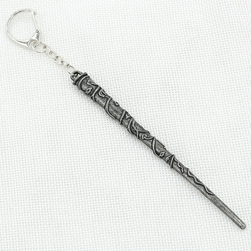Alloy Ornament Magic Wand Key Ring on Luulla