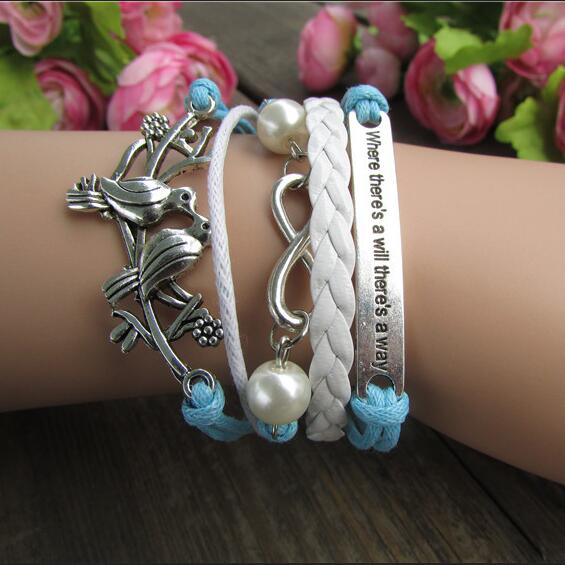 Retro Dove Fashionable Beautiful Hand-made Bracelet