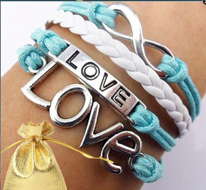 Fashion Love Diy Handmade Colorful Bracelet