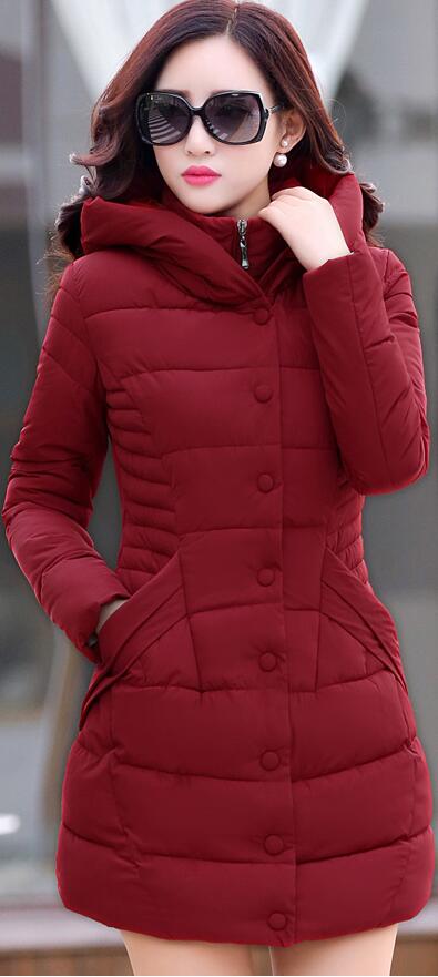 Warm Thick Long Women's Hoodie Coat（ct1688120551）