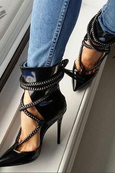 high heels with tassels