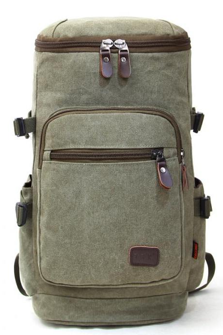 Casual Big Capacity Canvas Backpack