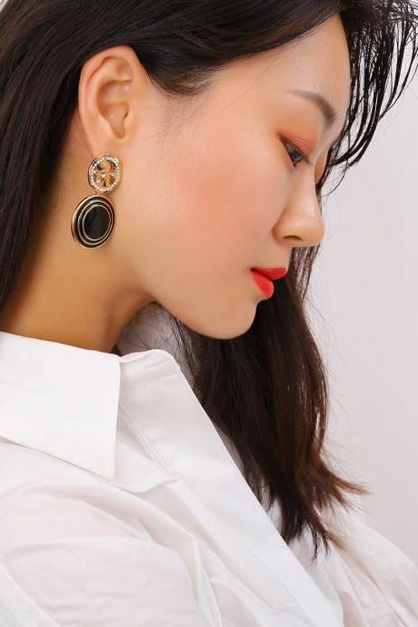 Personalized Micro - set Geometric Earrings