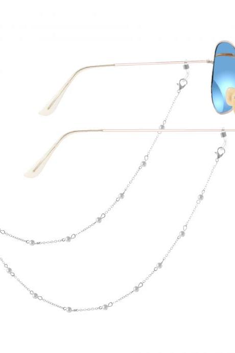 Free Shipping All kinds of fashion chain anti slip mask chain hand made pearl glasses chain-2