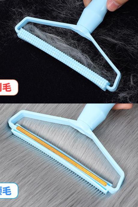 Free Shipping Fabric finishing tools manual hair scraper dry cleaner cashmere clothes woolen cloth pure copper hair ball remover-2