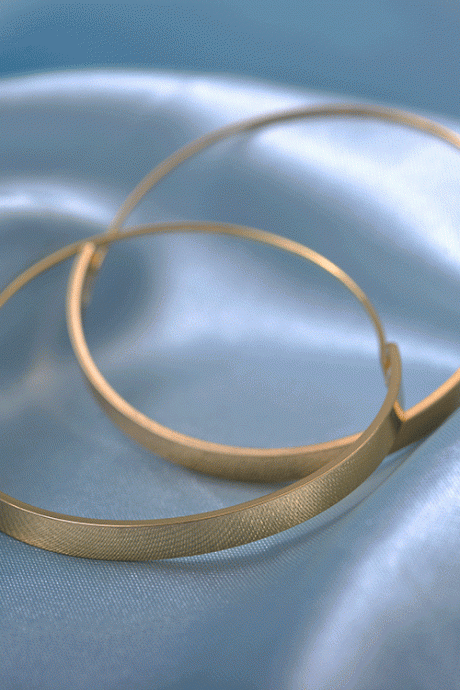 Free Shipping Exaggerated style simple semicircle ring earrings earrings feminine temperament arc Earrings-2