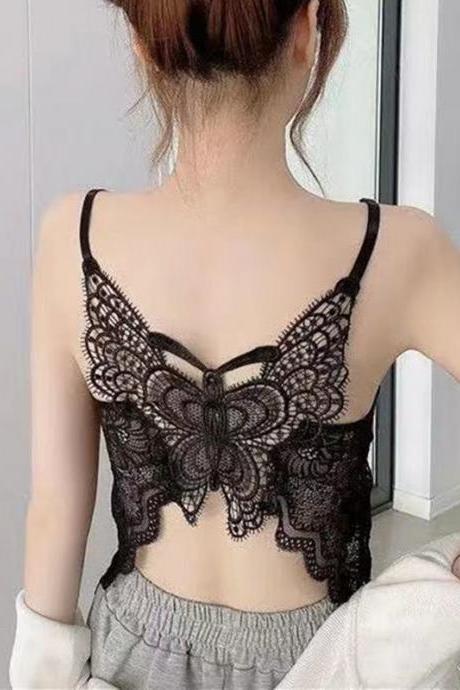 Butterfly Style Lace Beautiful Back Camisole