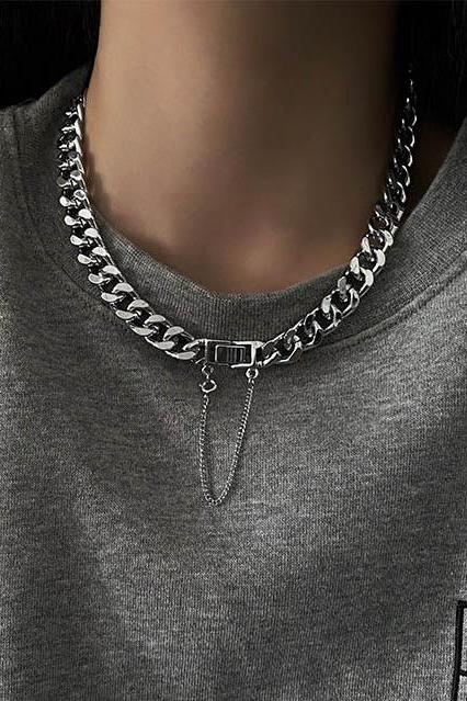 Cool Street Hip-hop Chain Necklace