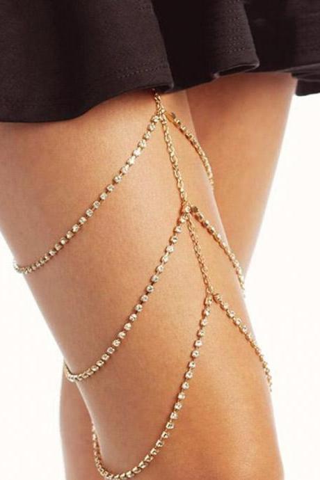 Multilayer Diamond Leg Chains