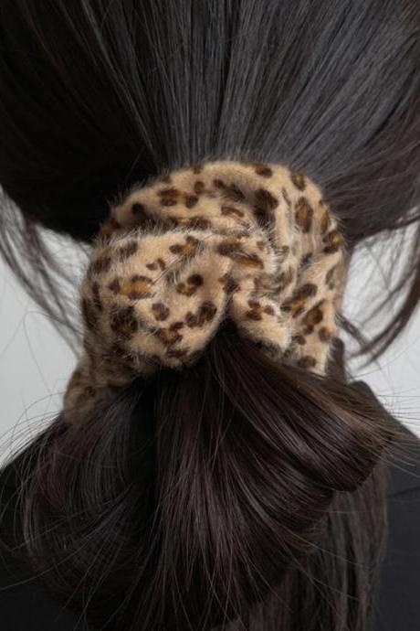 Urban Leopard Hair Rope Ring Headwear Accessories
