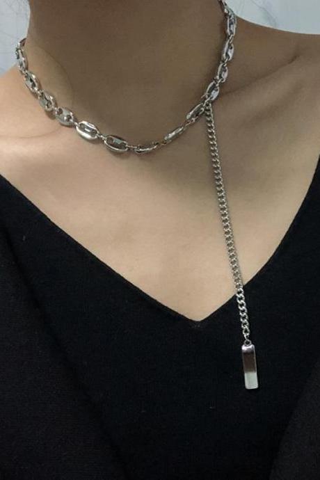 Long Chain Chic Necklace