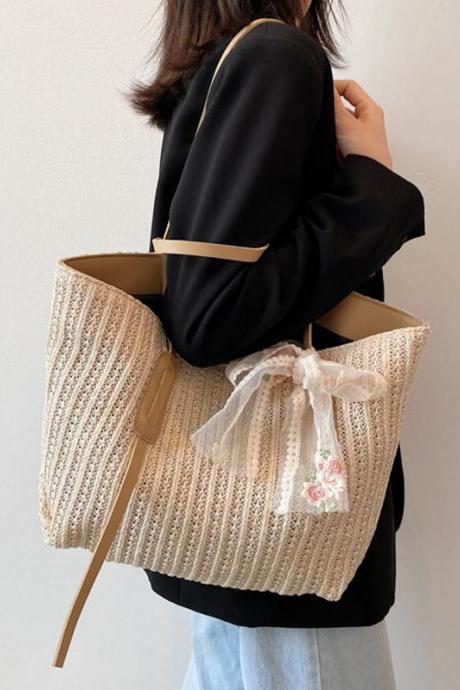 Original Casual Mesh Lace Weave Bag