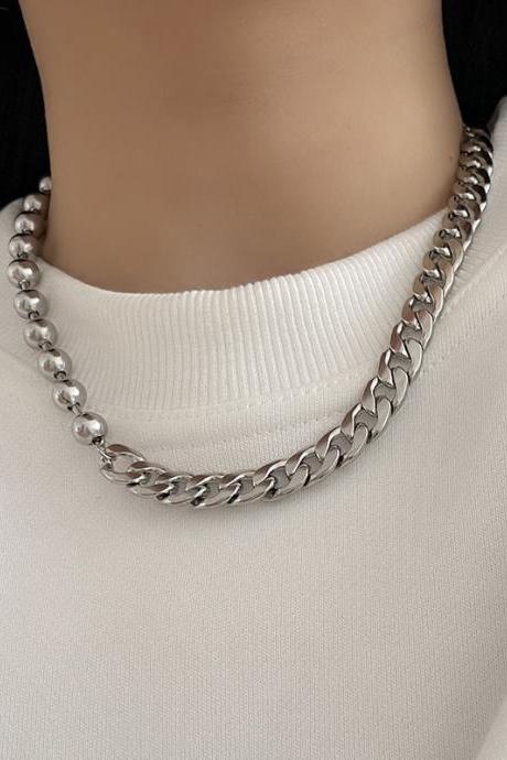 Simple Cool Normcore Geometric Necklace