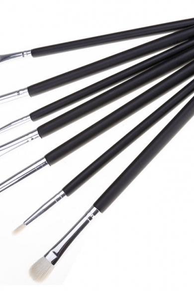 New Pro Makeup Cosmetic Brush Set Eye Shadow Eyebrow Brush Tools 7 PCs