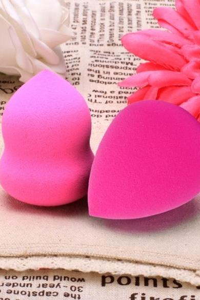 Fashion Wet And Dry Double Use Makeup Foundation Sponge Blender Blending Puff Flawless Powder Smooth Beauty With Box