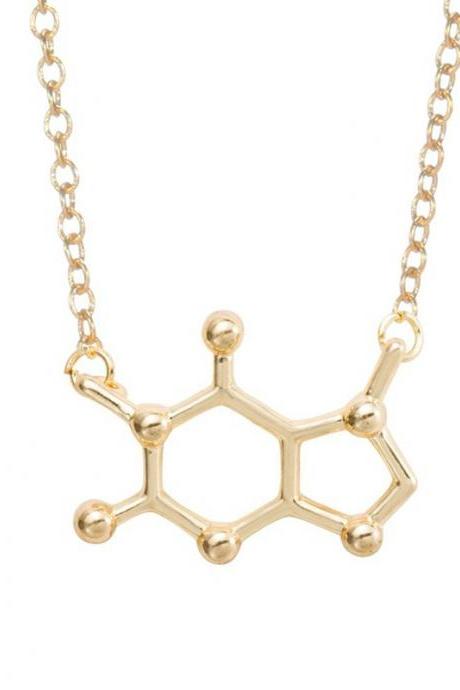 Europe Explosion Models Chemical Molecules Personalized necklace
