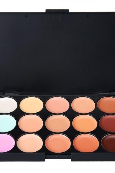Kissemoji 15 Color Concealer Makeup Palette