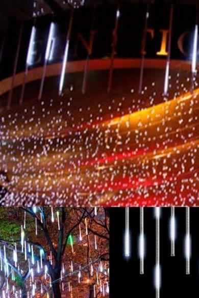 30cm Meteor Shower Rain Tubes Led Light For Festival Wedding Garden Decoration
